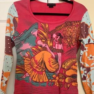 Custo Barcelona Long Sleeve Top